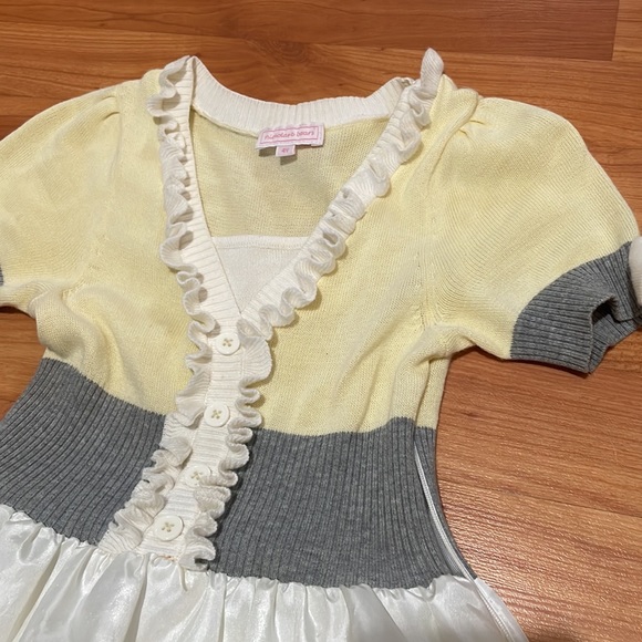 Nicholas and bears luxurious girls dress 4T - Picture 2 of 7